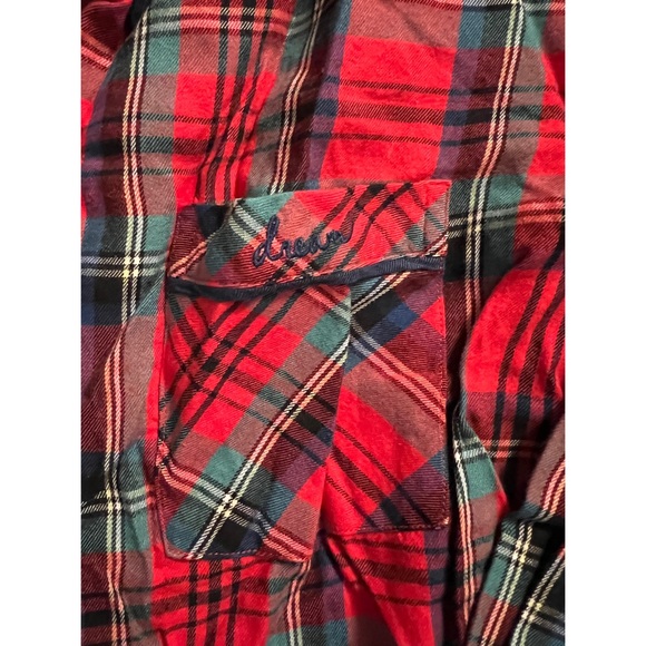 VICTORIA’S SECRET PLAID CHRISTMAS PAJAMAS SET, WOMEN, SMALL - Picture 3 of 5